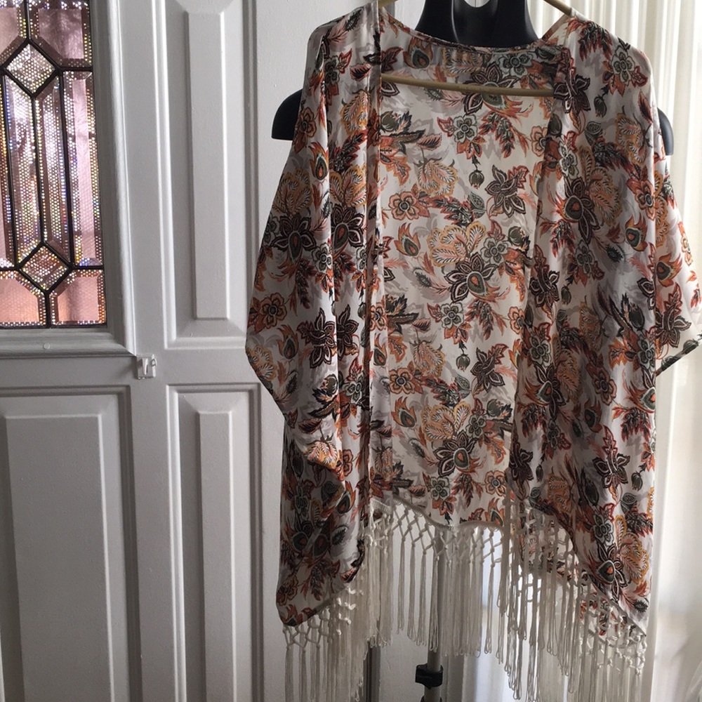 Floral kimono